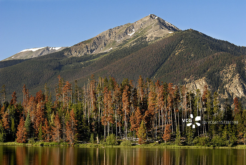 科罗拉多洛矶山脉图片素材