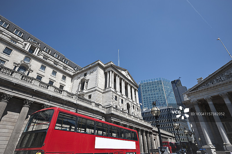 英格兰银行，伦敦图片素材