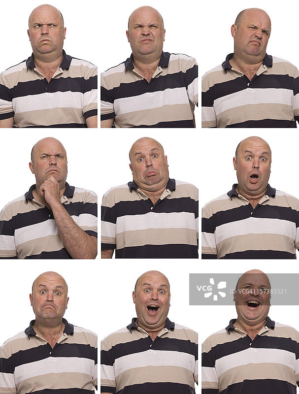 从不信任到喜悦图片素材