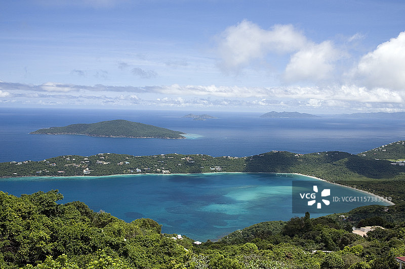 梅根斯湾图片素材