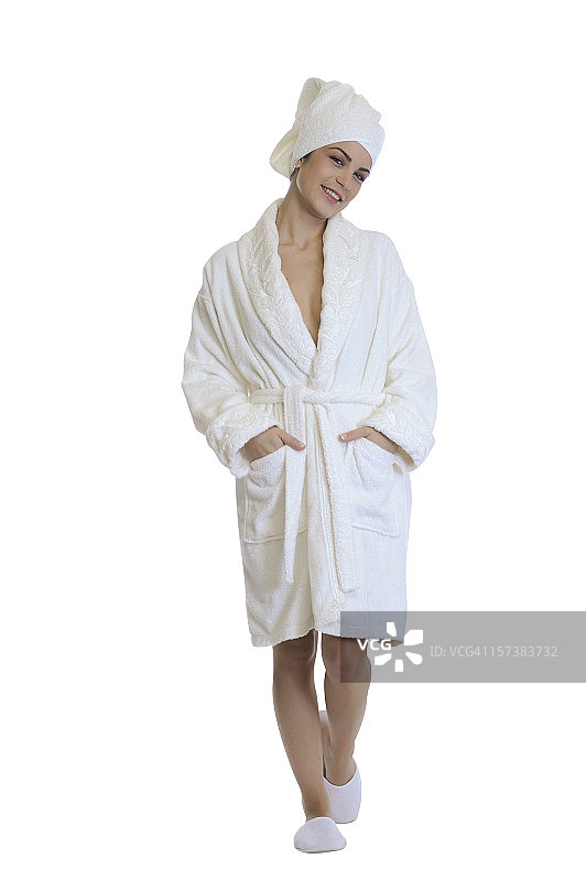 沐浴后图片素材