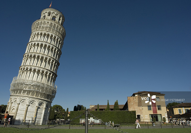 意大利比萨斜塔图片素材
