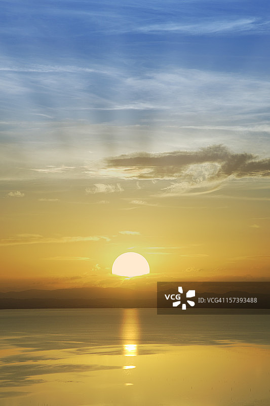 壮丽的日落图片素材