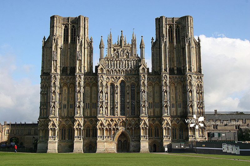 威尔斯大教堂图片素材