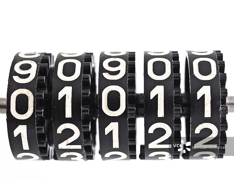 机械计数器图片素材