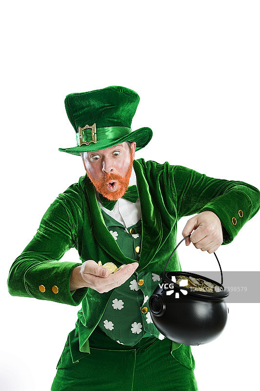 富有的矮精灵图片素材