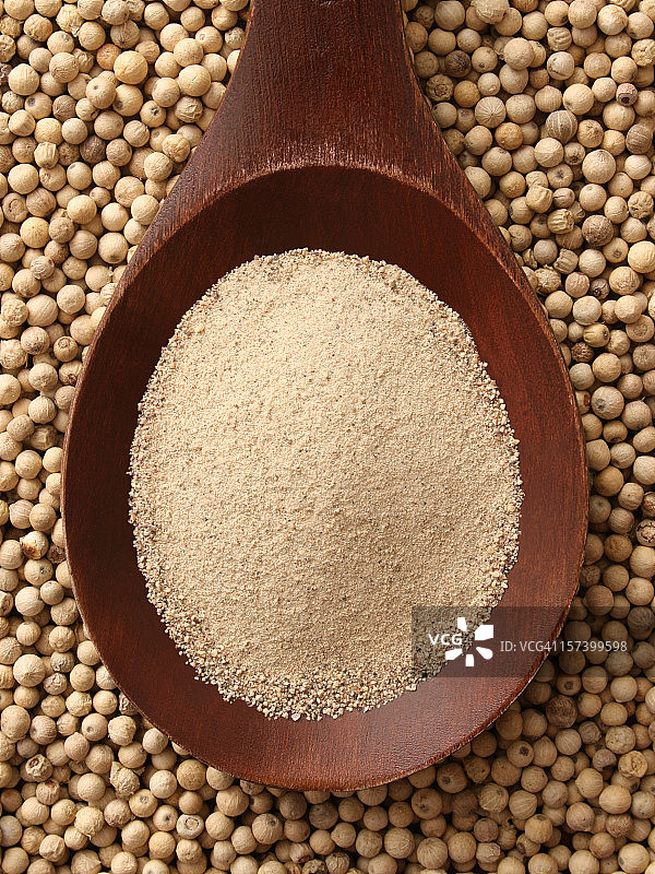 白胡椒粉图片素材