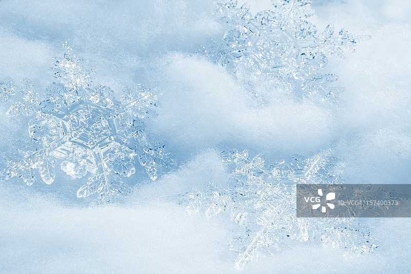 雪花背景图片素材