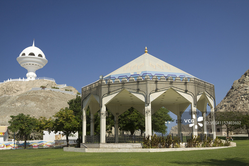 阿曼马斯喀特里亚姆公园图片素材