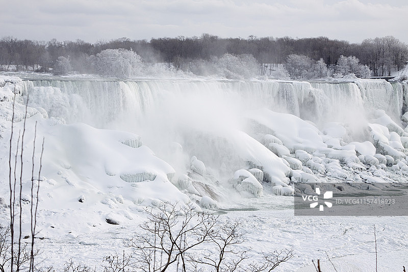 美国瀑布图片素材