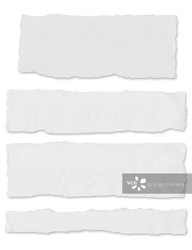 带阴影的报纸撕裂效果图片素材