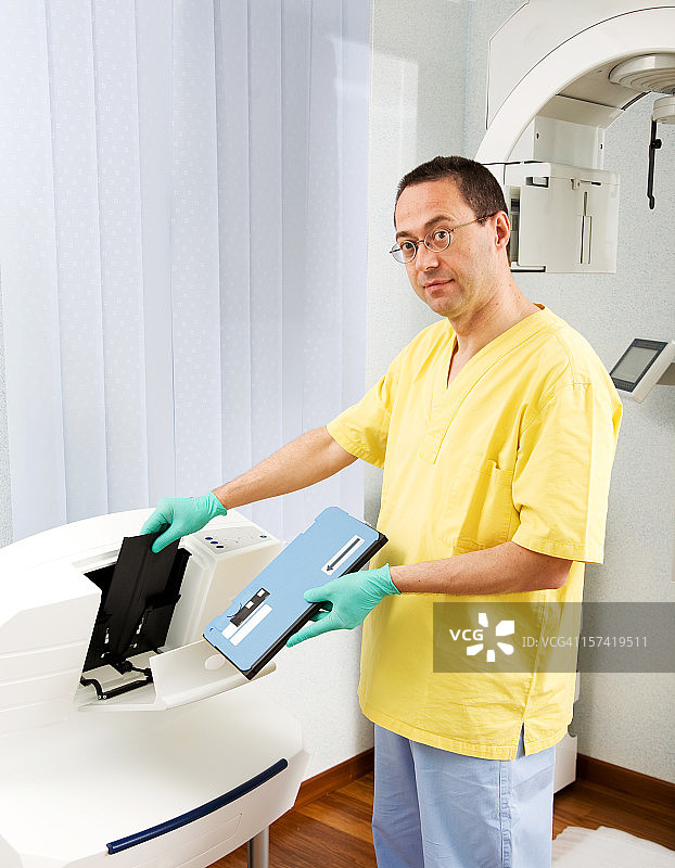 X光片显影图片素材