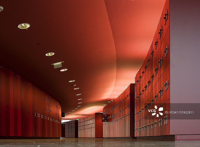 红色储物柜图片素材