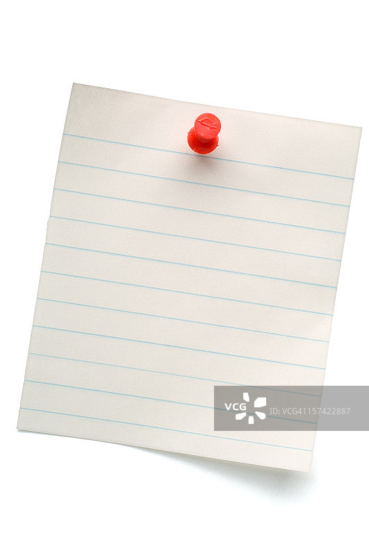 带有图钉的便签图片素材