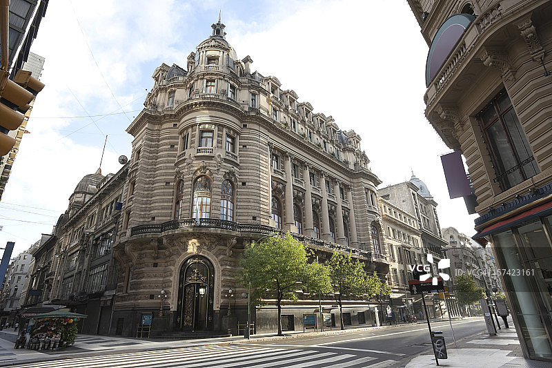 布宜诺斯艾利斯的阿根廷海军中心图片素材