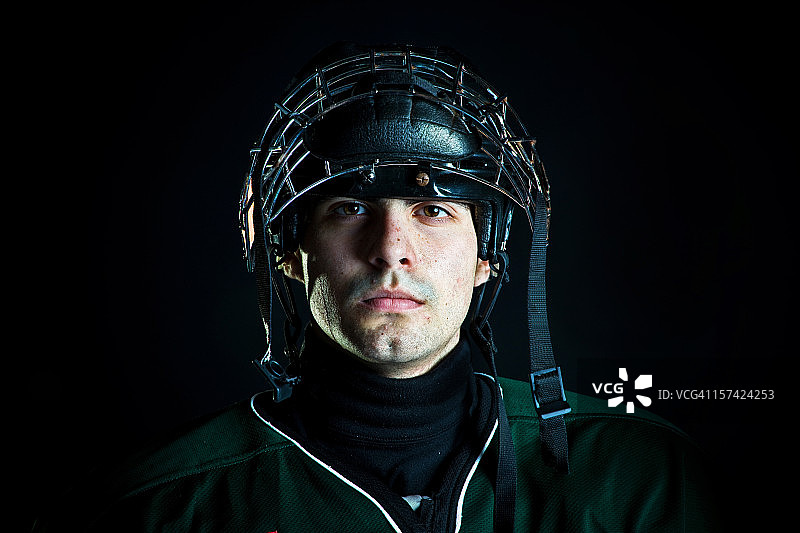 曲棍球运动员图片素材
