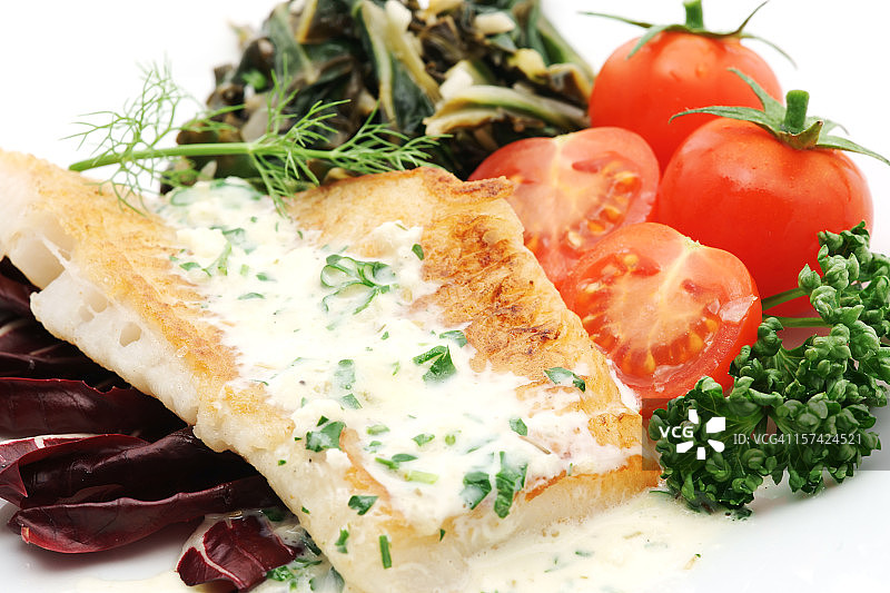 鱼晚餐图片素材