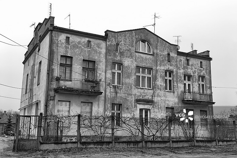 老旧公寓图片素材