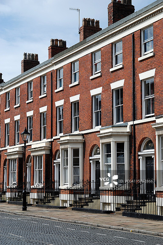 典型的英式房屋图片素材