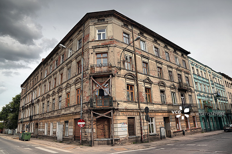 老式公寓图片素材