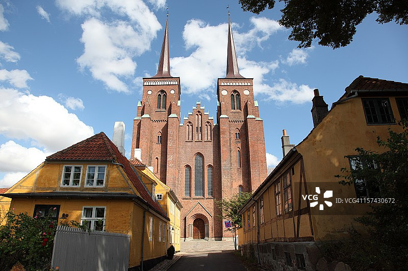 罗斯基勒大教堂 - 国王陵墓图片素材