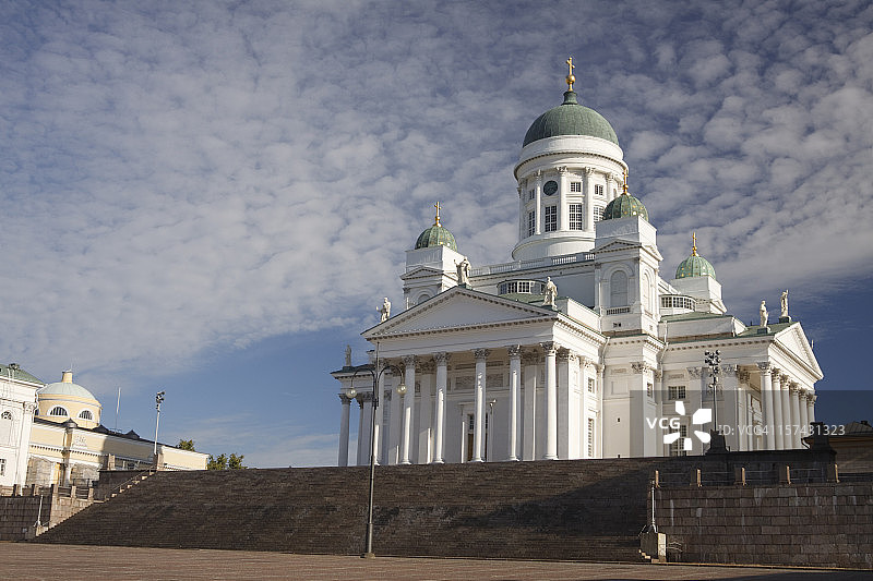 赫尔辛基大教堂图片素材