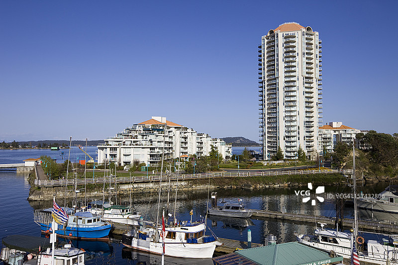 纳奈莫海滨的豪华公寓图片素材