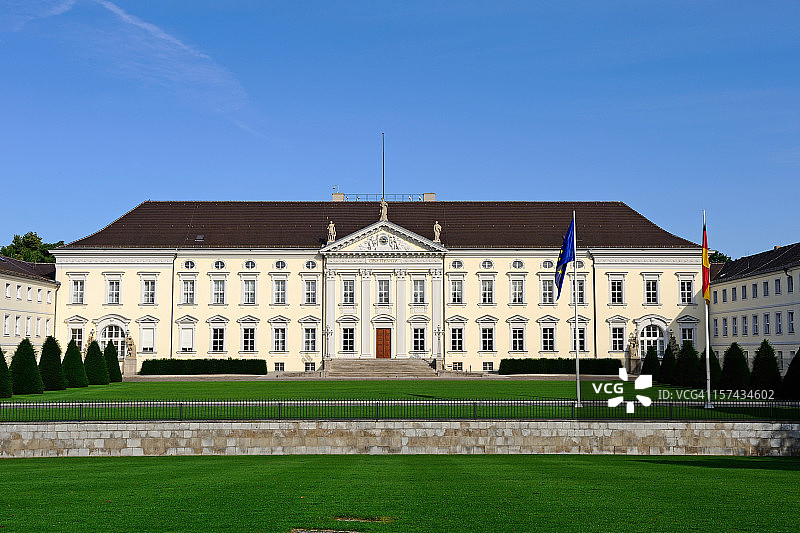 德国总统府：柏林 Bellevue 宫图片素材