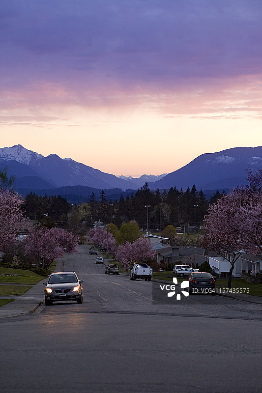加拿大不列颠哥伦比亚省阿尔伯尼港图片素材