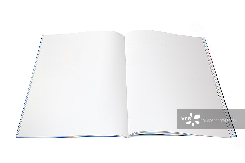 空白杂志内页图片素材