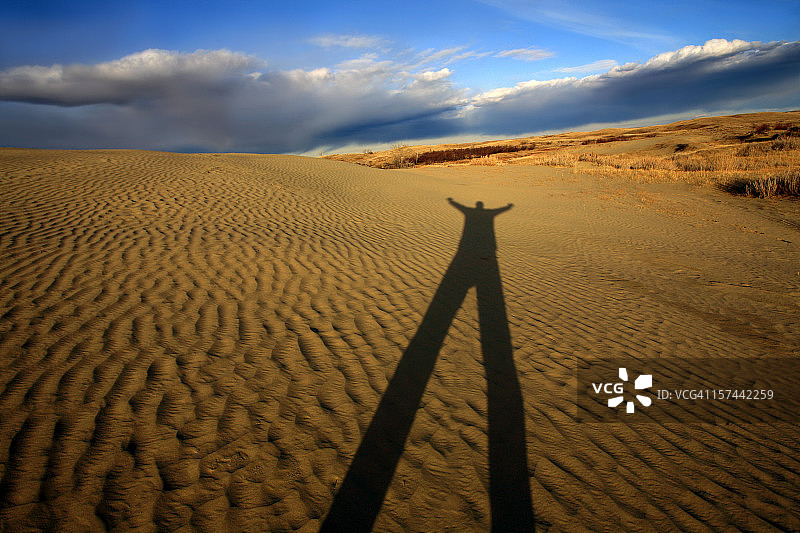 萨斯喀彻温省大沙丘图片素材