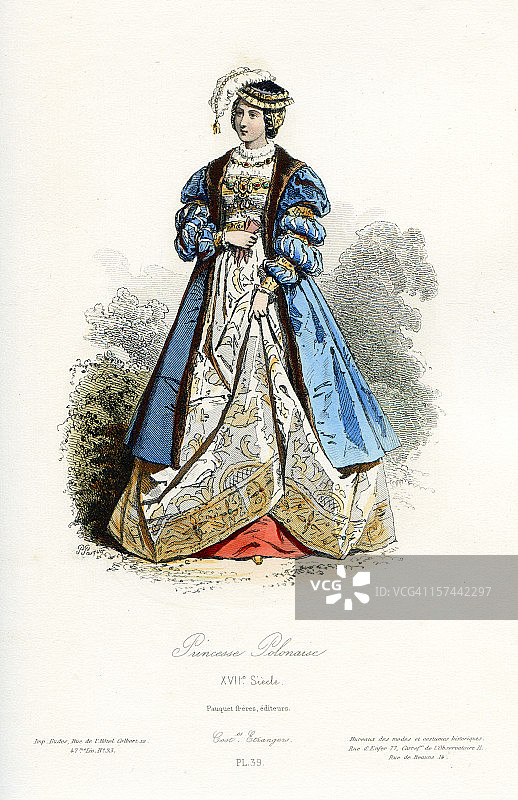 波兰公主图片素材