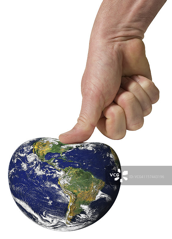 蓝色星球挤压图（超大尺寸）图片素材