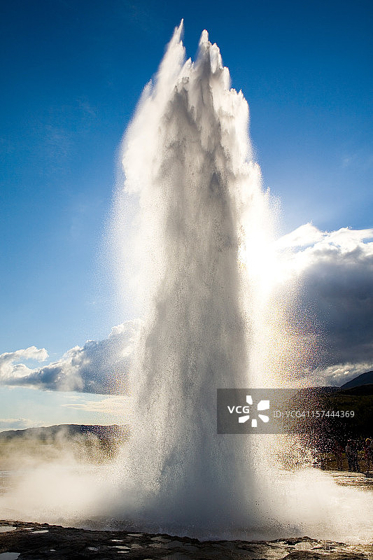 Strokkur间歇泉图片素材