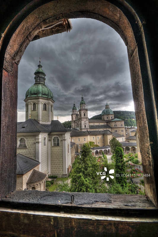 眺望古老的欧洲图片素材