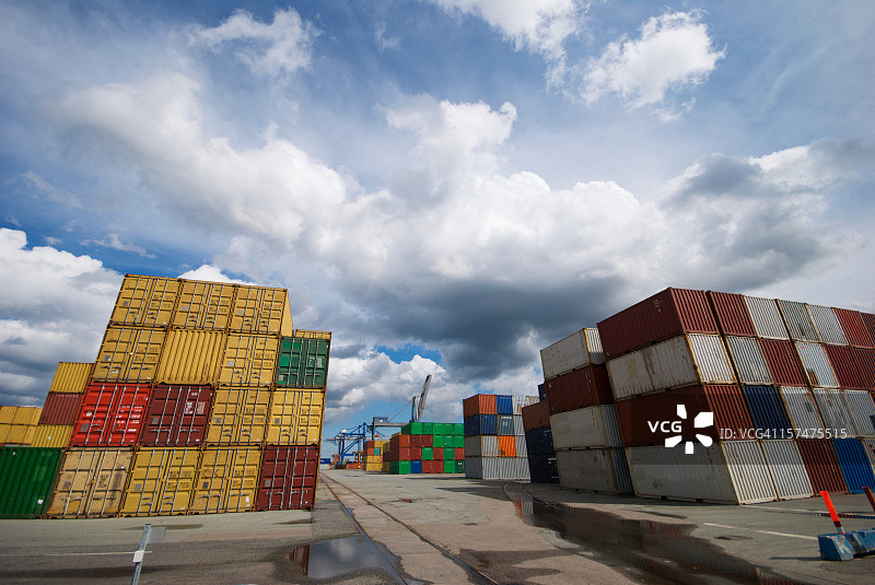 货运集装箱图片素材