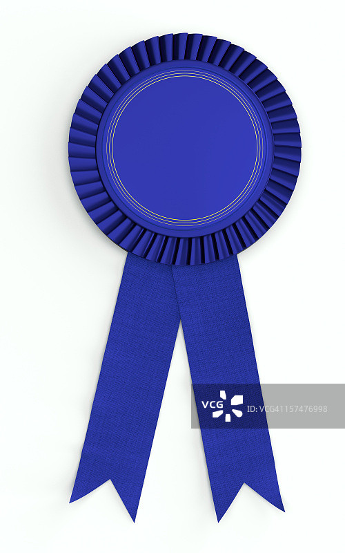 空白蓝色丝带图片素材