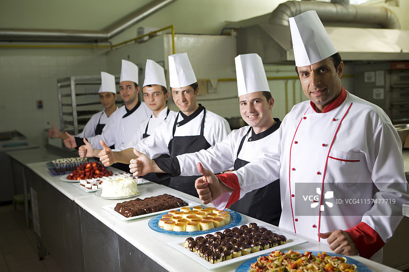 快乐的厨师们图片素材