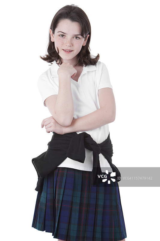 女学生图片素材