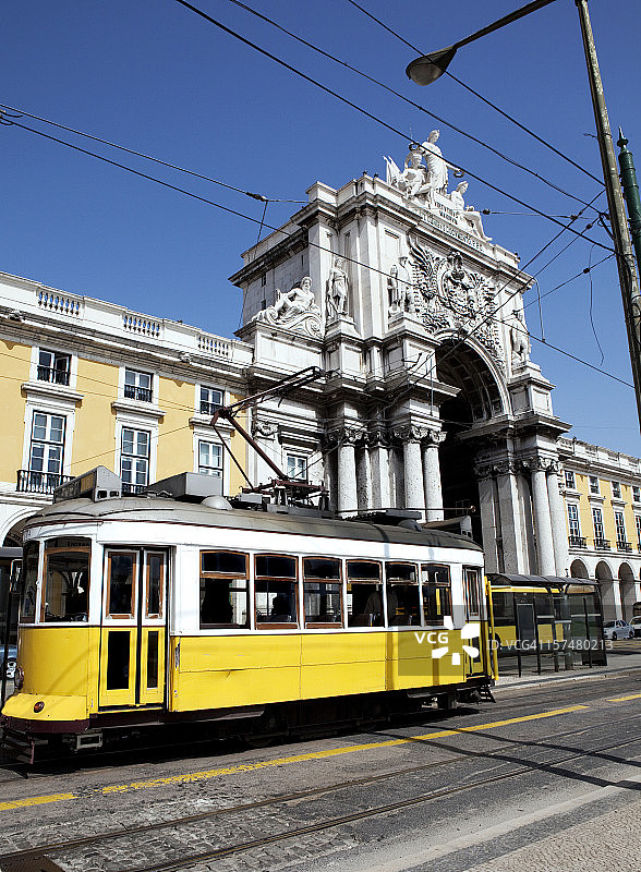 葡萄牙里斯本商业广场图片素材