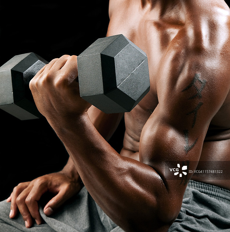 男性健身图片素材