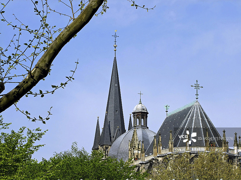 亚琛大教堂图片素材