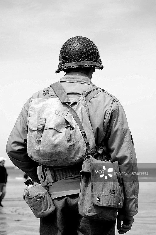 奥马哈海滩士兵图片素材