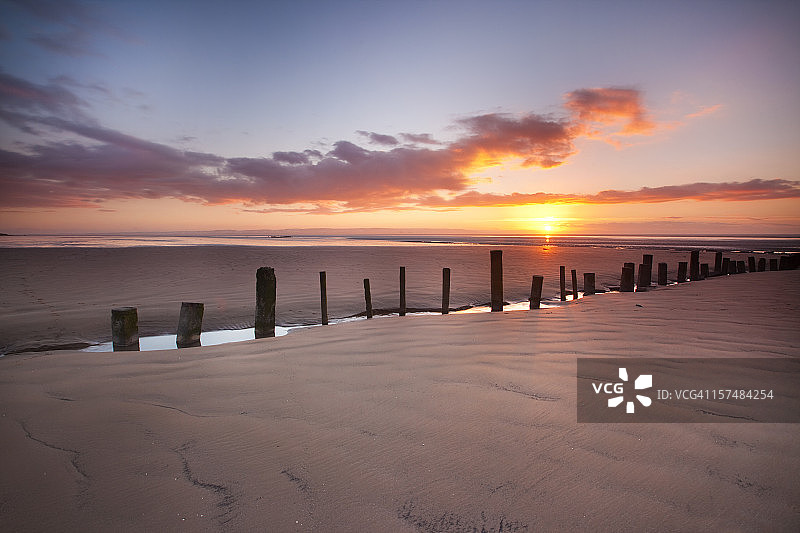 Berrow海滩图片素材