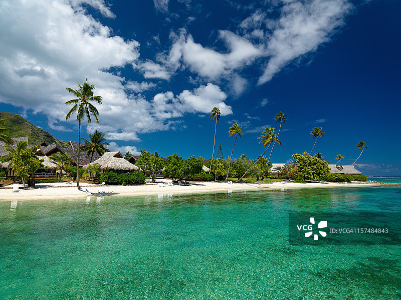 梦幻海滩酒店旅游度假村图片素材