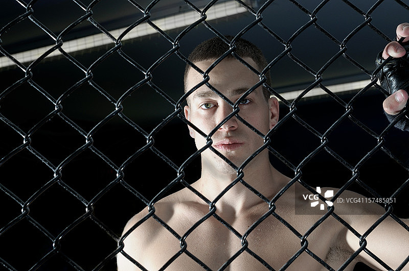 综合格斗笼斗士图片素材