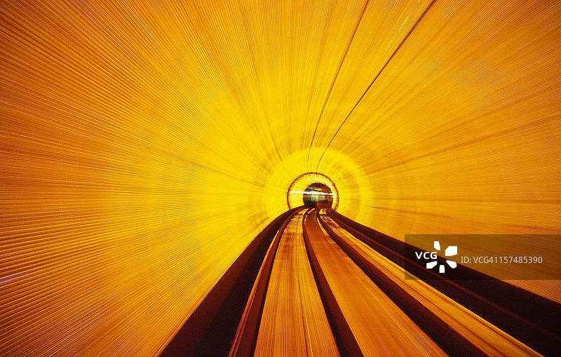 外滩隧道图片素材