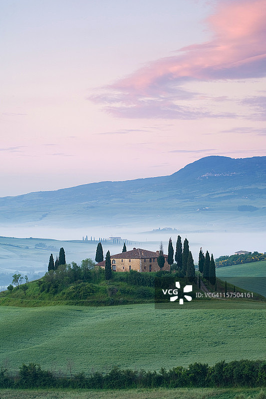 托斯卡纳贝尔维德雷图片素材