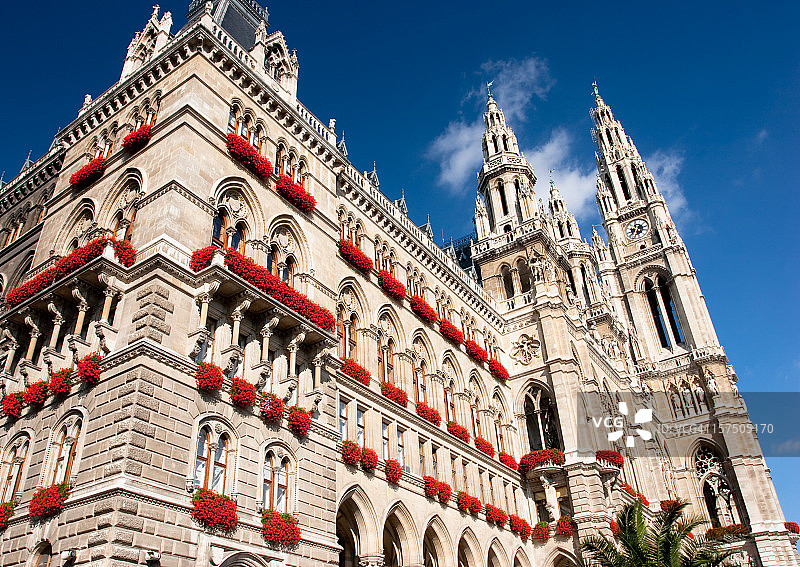 奥地利维也纳市政厅图片素材