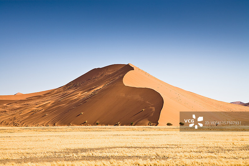 美丽的纳米比亚沙漠沙丘景观图片素材